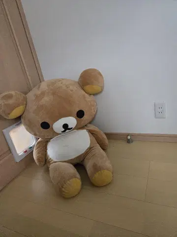 리락쿠마 큰 봉제 인형