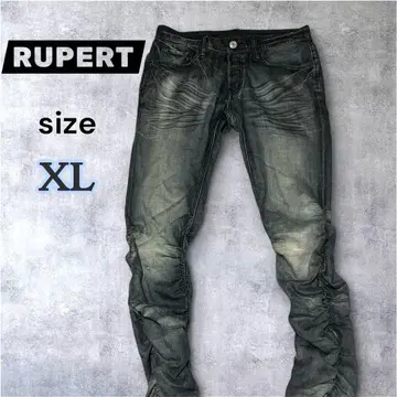 00s Y2K archive rupert shirring 데님 XL