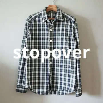[ 컨디션 최상 ] stopover 긴팔 셔츠 사이즈 5 와시오 스톱오버