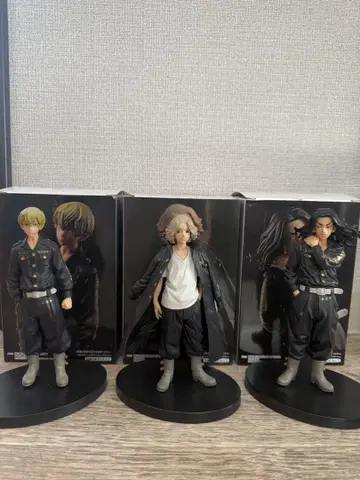 도쿄 리벤저스 액션 피규어 3체 세트