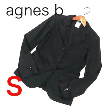 D8769 애니스베 코튼 스트레치 블랙 3버튼 자켓