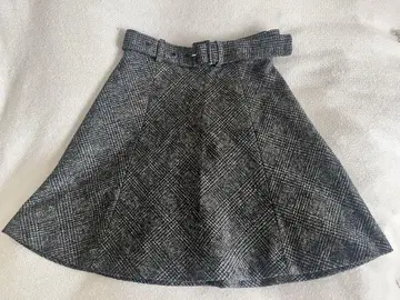 ZARA WOMAN 플레어 스커트 벨트 포함