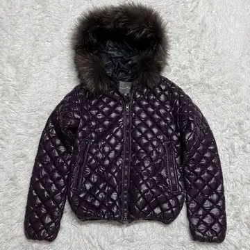 DUVETICA 듀베티카 다운 자켓 버건디 S 사이즈 상당 보라색