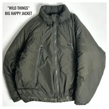 [ 새상품급 ] 와일드 띵스/빅 해피 자켓/플리마 로프트/올리브/M