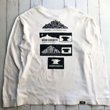 MOUNTAINSMITH 마운테미스 화이트 긴팔 T셔츠