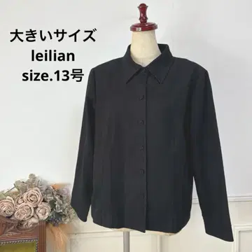 빅 사이즈 leilian 스웨이드 셔츠