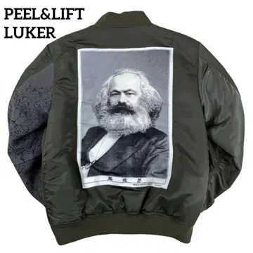 LUKER PEEL&LIFT 콜라보 MA-1 플라이트 자켓 레어템