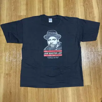 00s RUN DMC JAM MASTER JAY 추모 T셔츠 빈티지