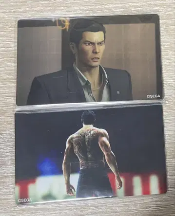 용과 같이 SEGA 럭키 쿠지 축 생탄! 키류 카즈마 K상 마그넷 2점