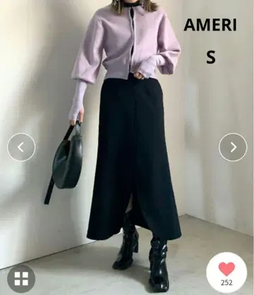 AMERI UND 2WAY CURVE SLIT MERMAID SKIRT