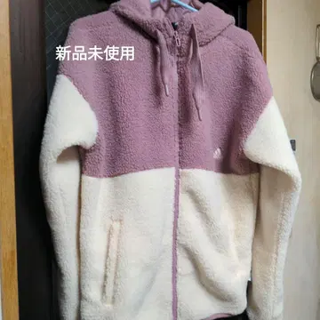 adidas 플리스 자켓 퍼플/크림