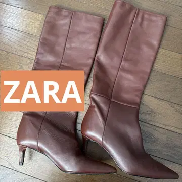 ZARA 롱 부츠 36 23cm 상당 가을 상품 신발
