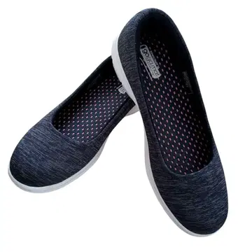 새상품급 skechers GOSTEP 플랫슈즈 네이비 25.5cm