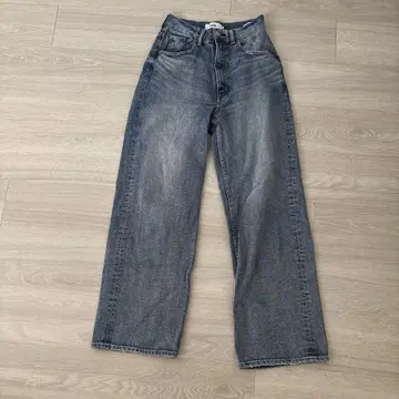 AZUL DENIM 하이웨스트 와이드 데님