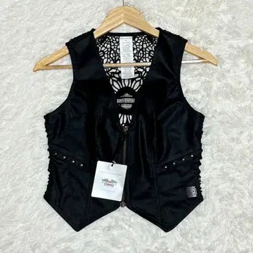 Harley-Davidson 블랙 레이스 백 뷔스티에 XS~S 상당