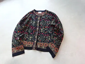 JEANASIS 레트로 플라워 가디건