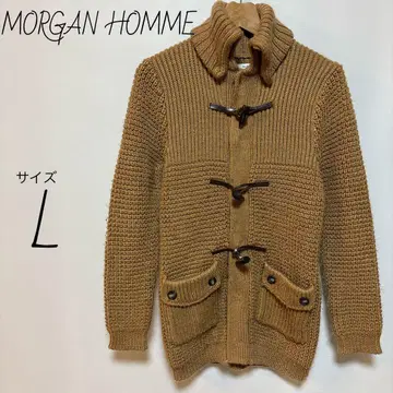 모건옴므 MORGAN HOMME 니트 더플 자켓 사이즈 L