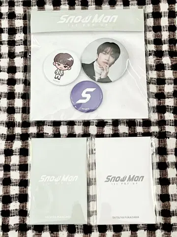 SnowMan 한국 1st 팝업 후카사와 타츠야 세트