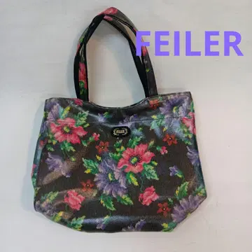 FELLER 플라워 프린트 토트백