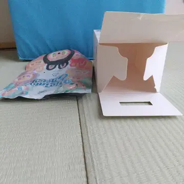 POP MART Labubu 라부부 빈 박스 뒤에서 열었습니다 봉투