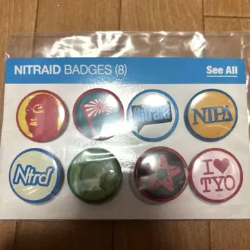 nitraid 캔뱃지 배지 나이트레드