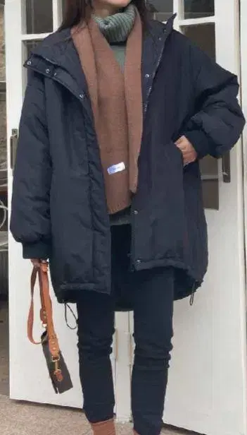 미사용 여성용 다운 코트