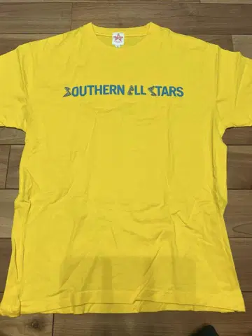 사잔 올스타즈 Southern All Stars T셔츠 옐로우 컬러