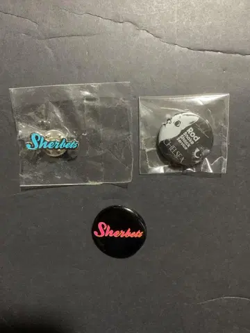 sherbets 핀 배지 캔뱃지