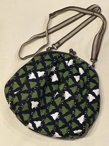 goryouan 교토 가마구치 숄더백 교토고료안 미니백 이치후이치에