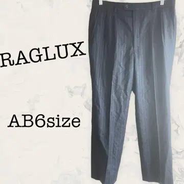 [ RAGLUX ] 라그락스 슬랙스 팬츠 XL 수트 스트라이프 울