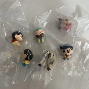 짱구는 못말려(크레용 신짱) 6체 세트 캡슐 토이