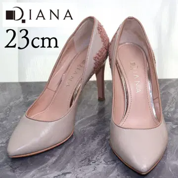 [ 새상품급 ] DIANA 다이애나 23 펌프스 레이스 자수 가죽