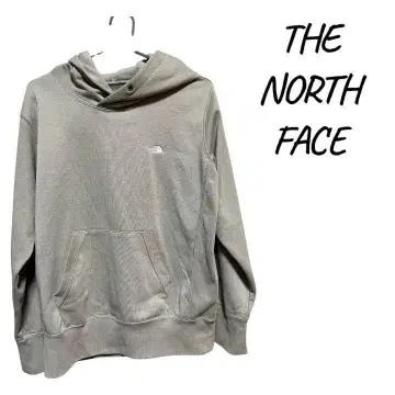THE NORTH FACE 그레이 후드 부착 후드티