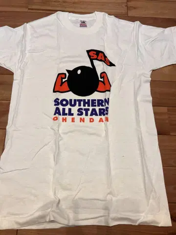 Southern All Stars 15주년 T셔츠 M사이즈 화이트
