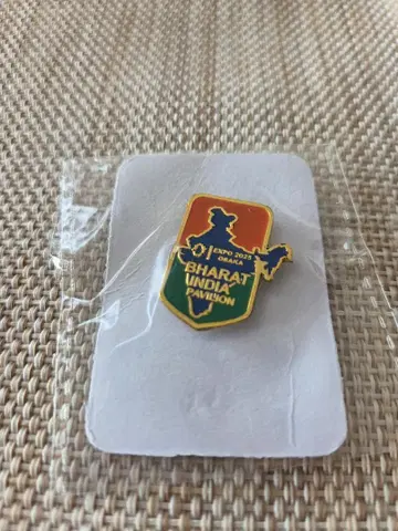 레어 [ 오사카 간사이 만박 ] 인도관 바라트 파빌리온 핑배지