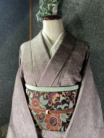유수문 순수 실크 코몬