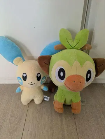 그릴과 미쥬마루 봉제 인형 세트