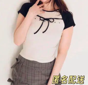 Alma 리본 상의 T셔츠 한정 가격 인하 인기 아이템 선물