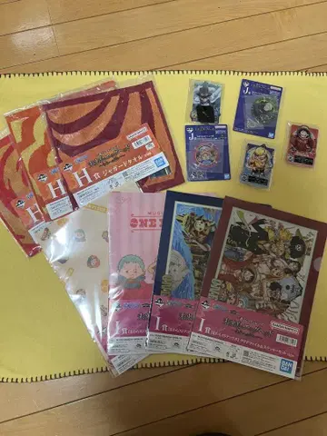 제일복권 ONE PIECE 타월 클리어 파일