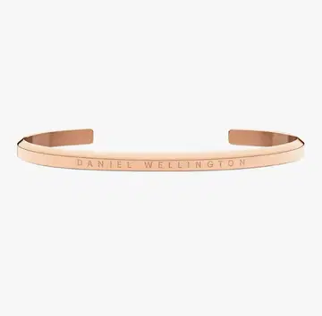 DANIEL WELLINGTON 로즈 골드 뱅글