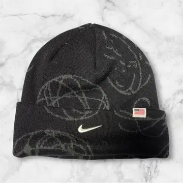 Nike 농구 패턴 니트 모자