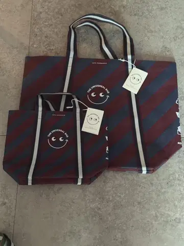 최신 런던 본점 한정판 아냐 힌드마치 유니버셜 백 세트