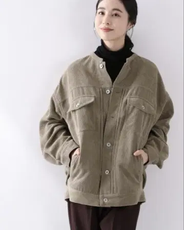 로리즈팜 코듀로이 자켓