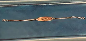vintagemilitary Sweet Heart bracelet