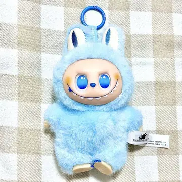 토끼풍 봉제 인형 마스코트 블루