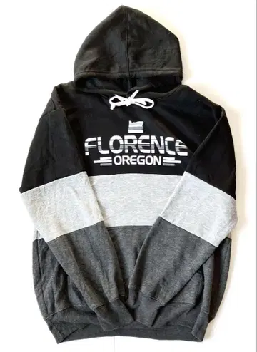 FLORENCE OREGON 후드티 멀티 컬러 USA 90s 구제 의류