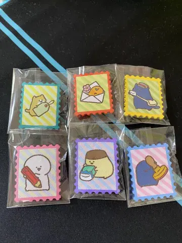 오분구 씨 우표형 배지