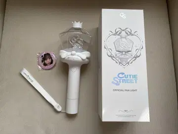 CUTIE STREET 응원봉 사쿠라바 하루카 캔뱃지 세트 큐스트