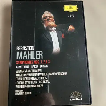 Bernstein Mahler 교향곡 전집 8DVD