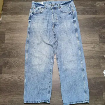 zara 와이드 데님 청바지 자라 배기 팬츠